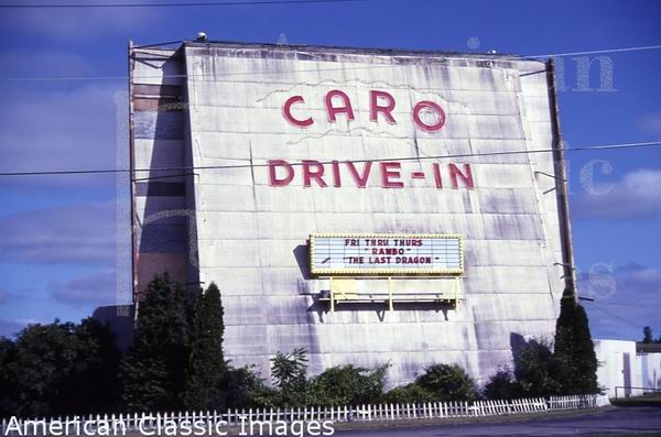 Caro Drive-In Theatre - From American Classic Images